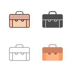 Suitcase Vector Icon