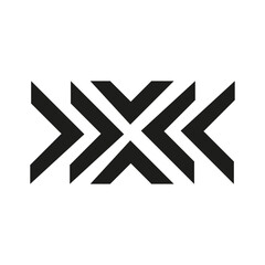 Aztec icon vector set. Aztec symbol illustration sign. Indian symbols.