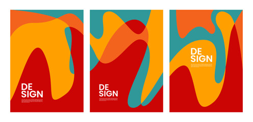 Vector colorful abstract liquid and fluid background. Suitable for branding, cover design, marketing materials, presentations, and corporate designs. Modern and versatile concept.