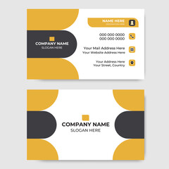 Sophisticated Business Card Design with Premium Layout – Clean and Elegant Template for Corporate, Personal Branding, and Professional Use