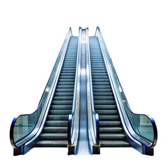 Modern Double Escalator System for Commercial Buildings and Shopping Malls