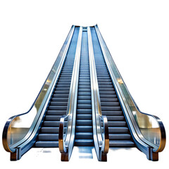 Modern Escalator Design: Two-Way Moving Staircase