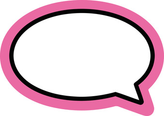 Comic Speech Bubble Illustration