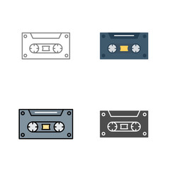 Casette Vector Icon