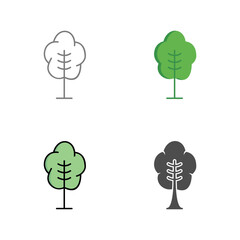 Tree Vector Icon