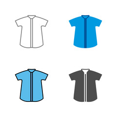 Check Shirt Vector Icon