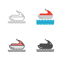 Jet Ski Vector Icon