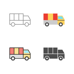 Truck Vector Icon