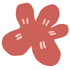 Obraz premium cute flower illustration