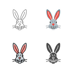 Rabbit Vector Icon