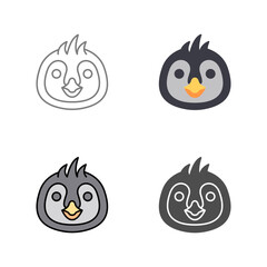 Penguin Vector Icon