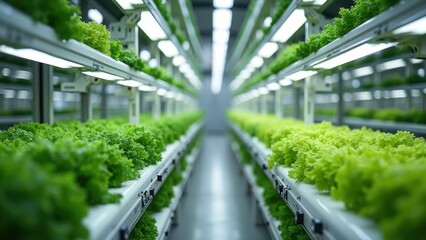 Controlled Environment for Vertical Hydroponic Farming in Action