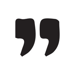 Quotation marks vector collection. Black quotes icon. Speech mark symbol.quotes icon vector sign design.vector illustration eps 10.