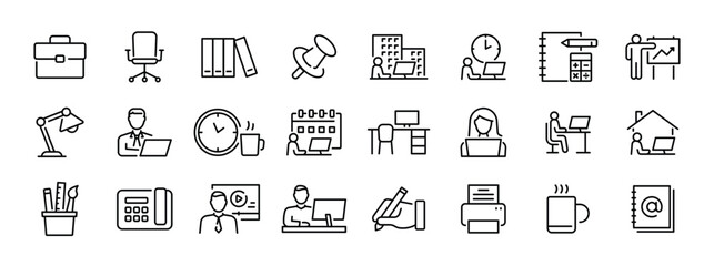 Office essentials and remote work