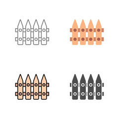 Fence Vector Icon