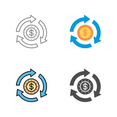 Turnover Vector Icon