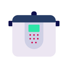 Multi Cooker icon vector image. Suitable for mobile apps, web apps and print media.