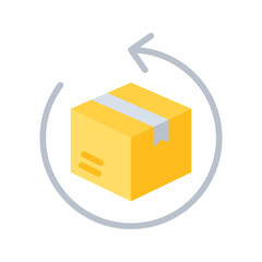 Return icon vector image. Suitable for mobile apps, web apps and print media.