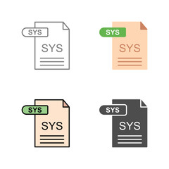 SYS Vector Icon
