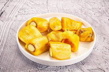 Asian tropical sweet and juicy Jackfruit