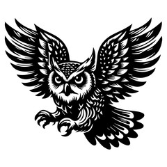 Owl in Flight