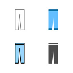 Trousers Vector Icon