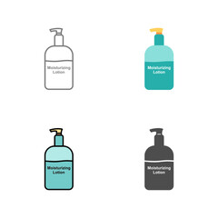 Lotion Vector Icon