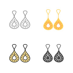 Earring Vector Icon