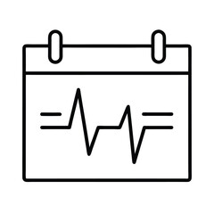 calendar icon vector illustration