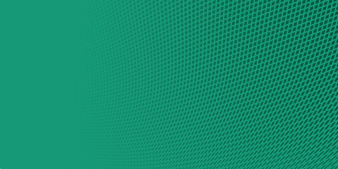 Green background image with a grid pattern of small circles on the right side, fading to solid green on the left. The grid creates a textured, technical look.