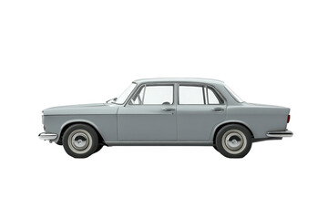 Fototapeta premium Passenger vehicle image isolated on white in clear PNG format for travel and transit related designs