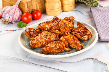 Buffalo chicken wings barbecue sauce