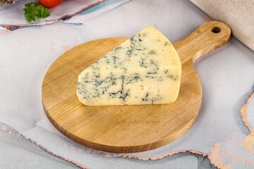 Dor blue cheese with mold