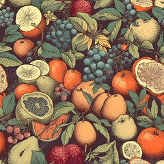 fruit and vegetable background