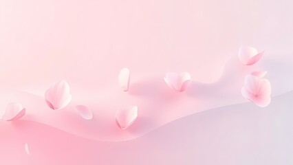 光と波に乗る花の精たち