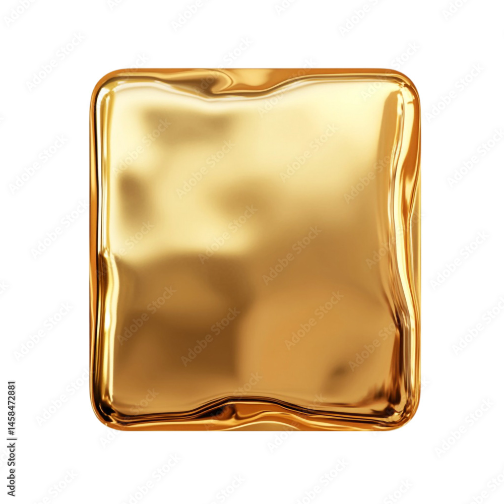Poster shiny gold square abstract design element luxury background texture