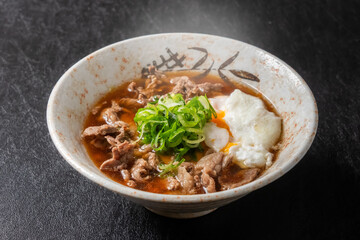 	大阪の肉吸い　Nikusui is a famous meat soup