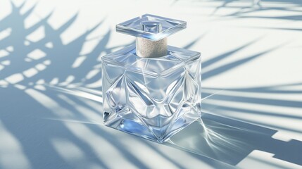 Clean Commercial Perfume Bottle Photography