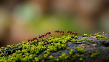 Ants on a log