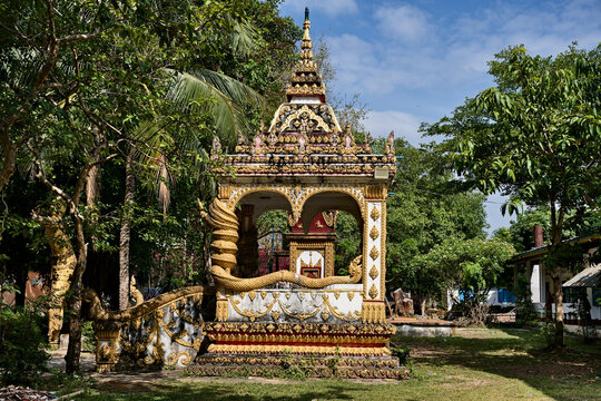 Wat Luang in Attapeu, the golden jewel of Laos