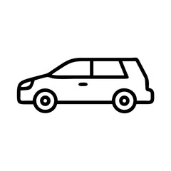 car icon isolated on white background