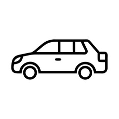 car icon isolated on white background