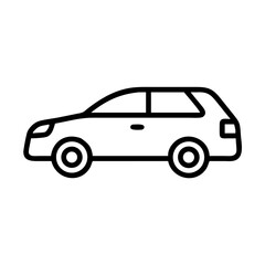 car icon isolated on white background