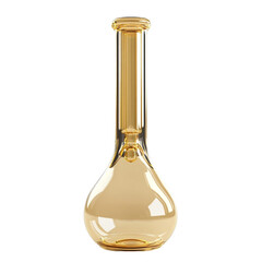 Amber glass beaker laboratory equipment science experiment glassware