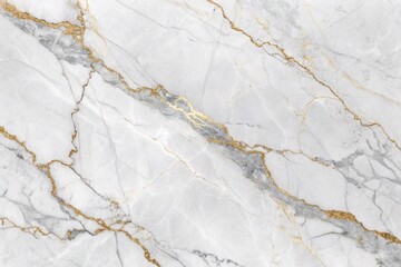 White marble photo backdrop with thin streaks of gray and gold.