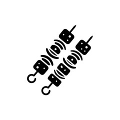 Skewers with Veggies and Meat - Icon