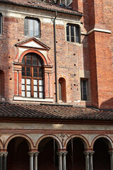 St Andrew's Church (Sant’Andrea) in Vercelli, Italy. A magnificent example of Romanesque-Gothic...