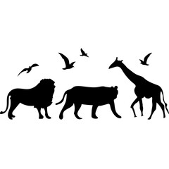 Wildlife Animal Silhouette