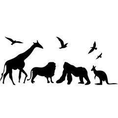 Wildlife Animal Silhouette
