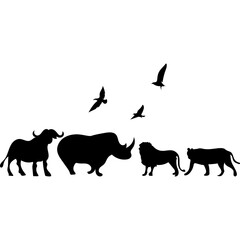 Wildlife Animal Silhouette